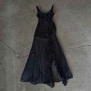 NWT Delfi Collective Serena Silk Gown